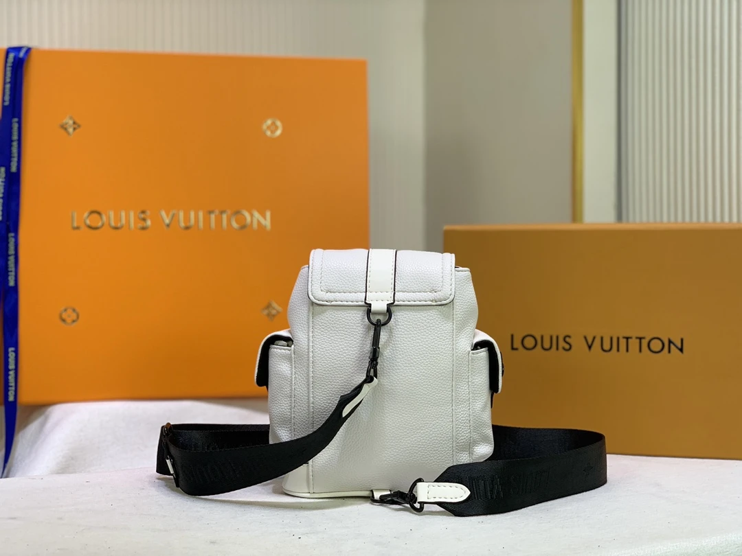 Louis Vuitton CHRISTOPHER XS Black/Blue/White 6 M