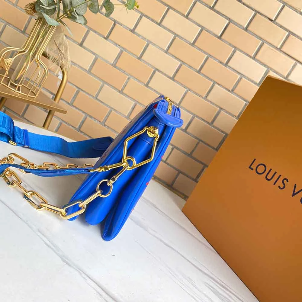 Louis Vuitton COUSSIN PM M58628 Pink/Dark Blue 15 M