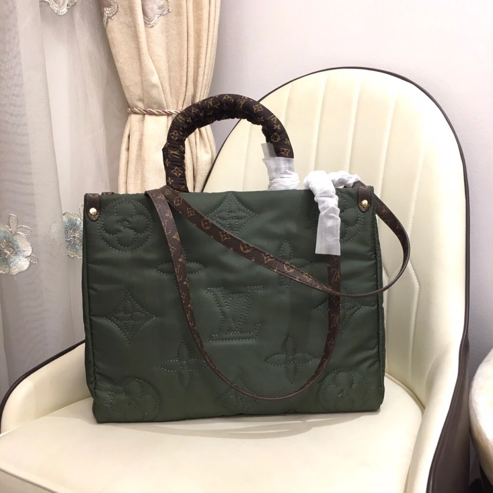 Louis Vuitton OnTheGO GM Tote Bag- Green 2 Mg