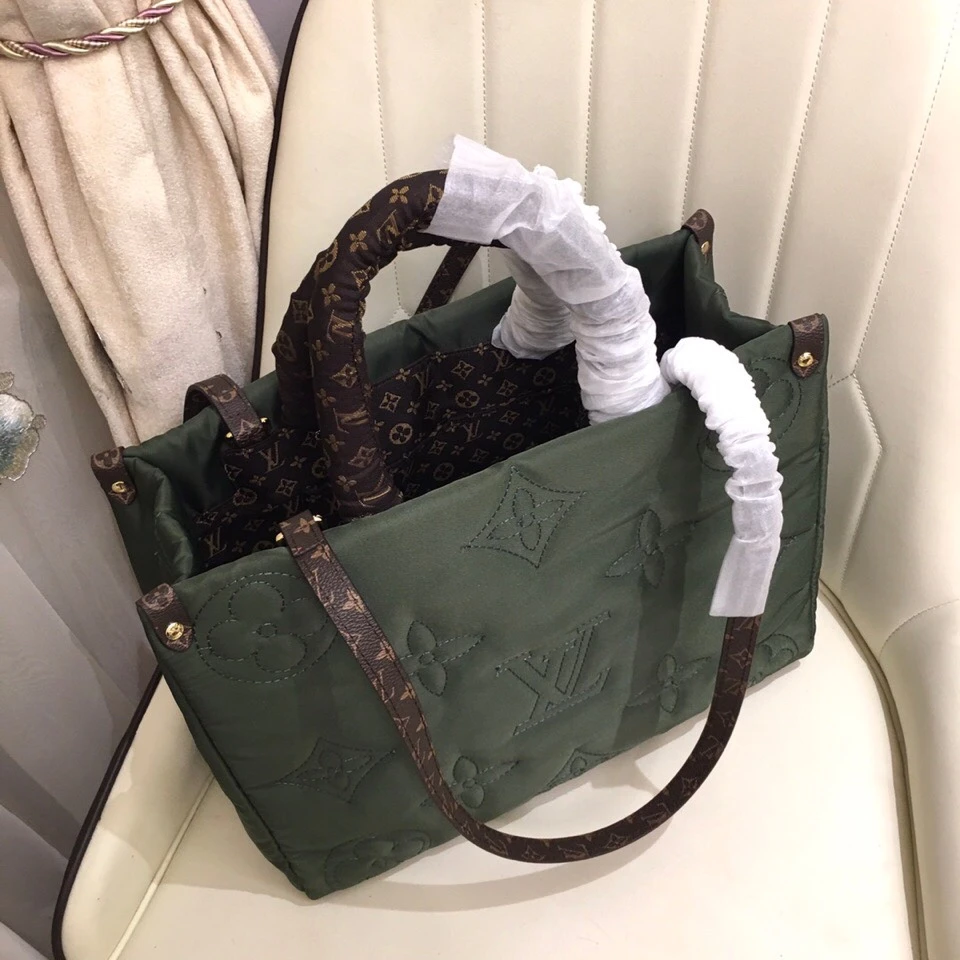Louis Vuitton OnTheGO GM Tote Bag- Green 6 Mg