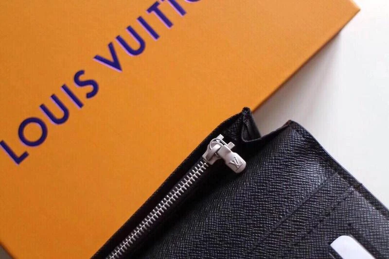 Louis Vuitton Brazza Wallet Black 2 M