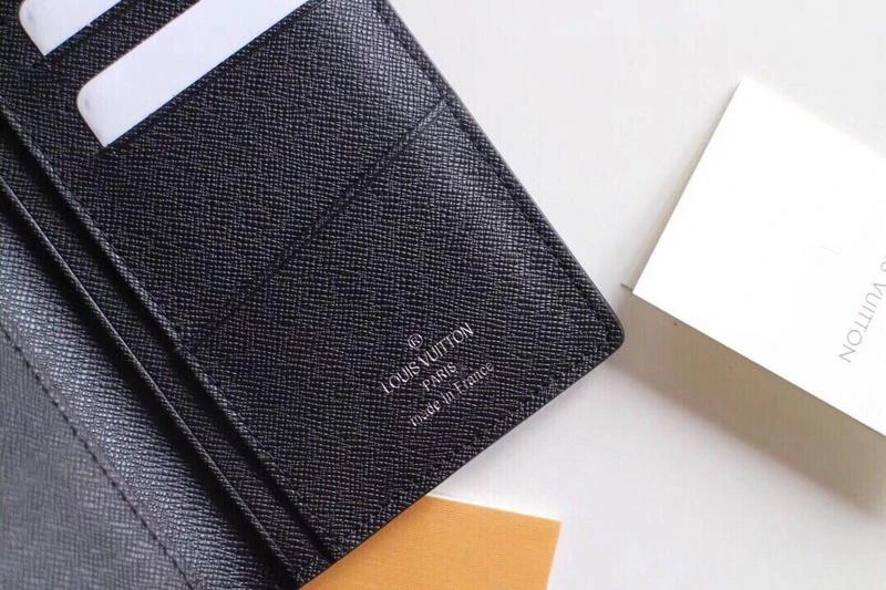 Louis Vuitton Brazza Wallet Black 3 M