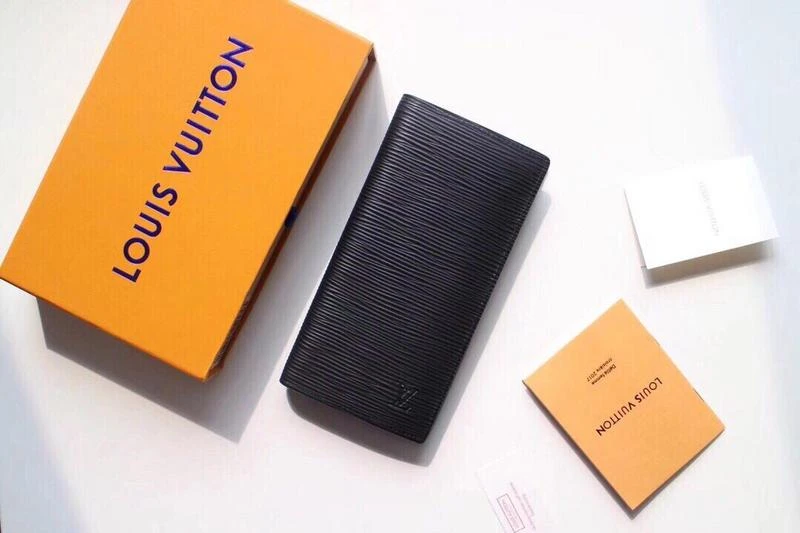 Louis Vuitton Brazza Wallet Black 1 M