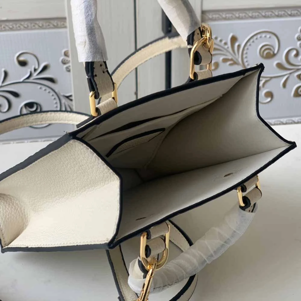 Louis Vuitton PETIT SAC PLAT M80478 BLACK/WHITE/BEIGE 12 M