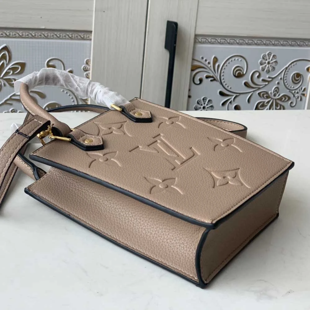 Louis Vuitton PETIT SAC PLAT M80478 BLACK/WHITE/BEIGE 15 M