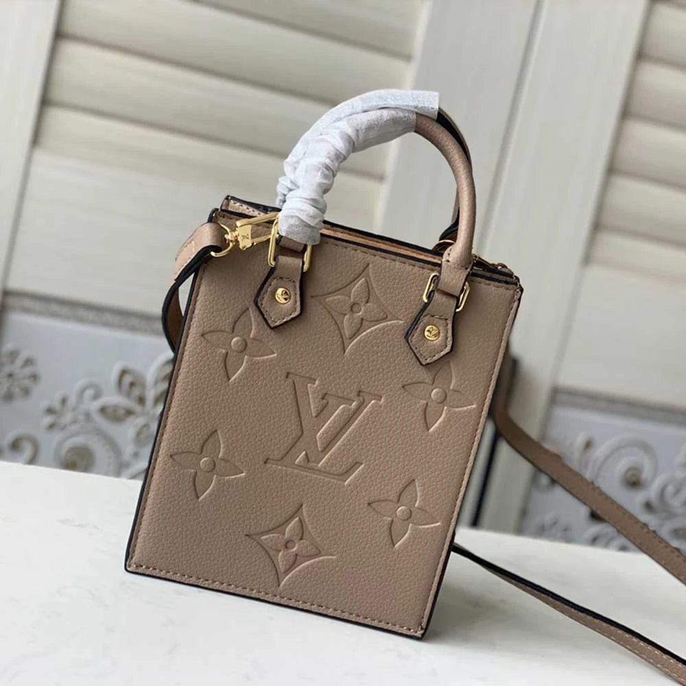 Louis Vuitton PETIT SAC PLAT M80478 BLACK/WHITE/BEIGE 16 M