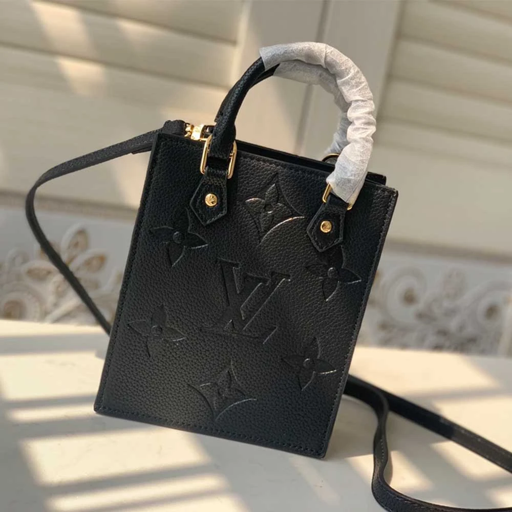 Louis Vuitton PETIT SAC PLAT M80478 BLACK/WHITE/BEIGE 5 M