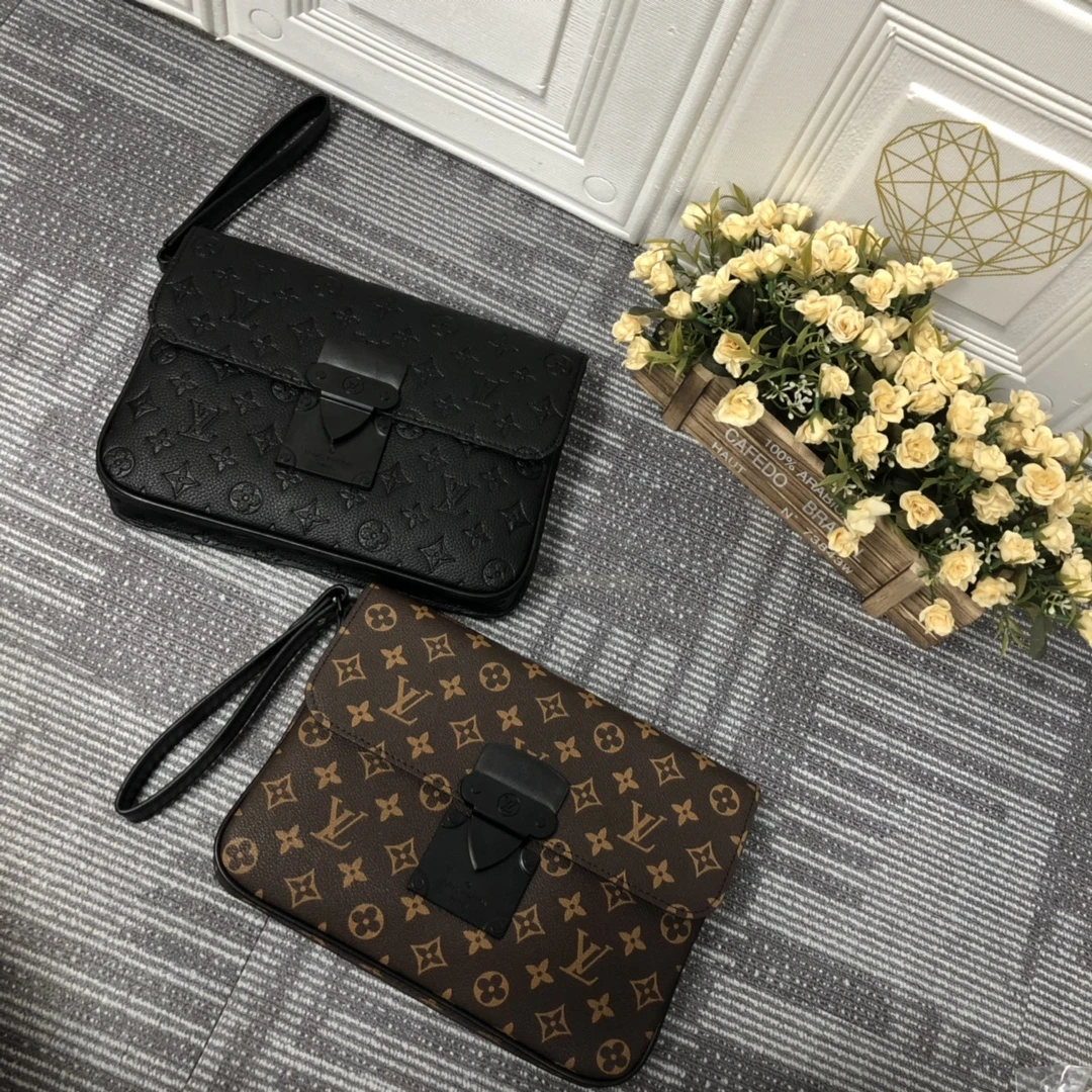 Louis Vuitton S LOCK A4 POUCH M80560 1 M