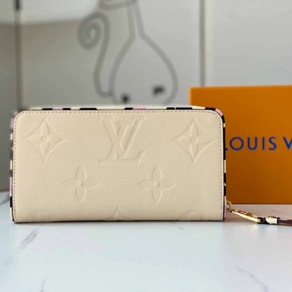 Louis Vuitton LEOPARD ZIPPY WALLET M80685 1 M