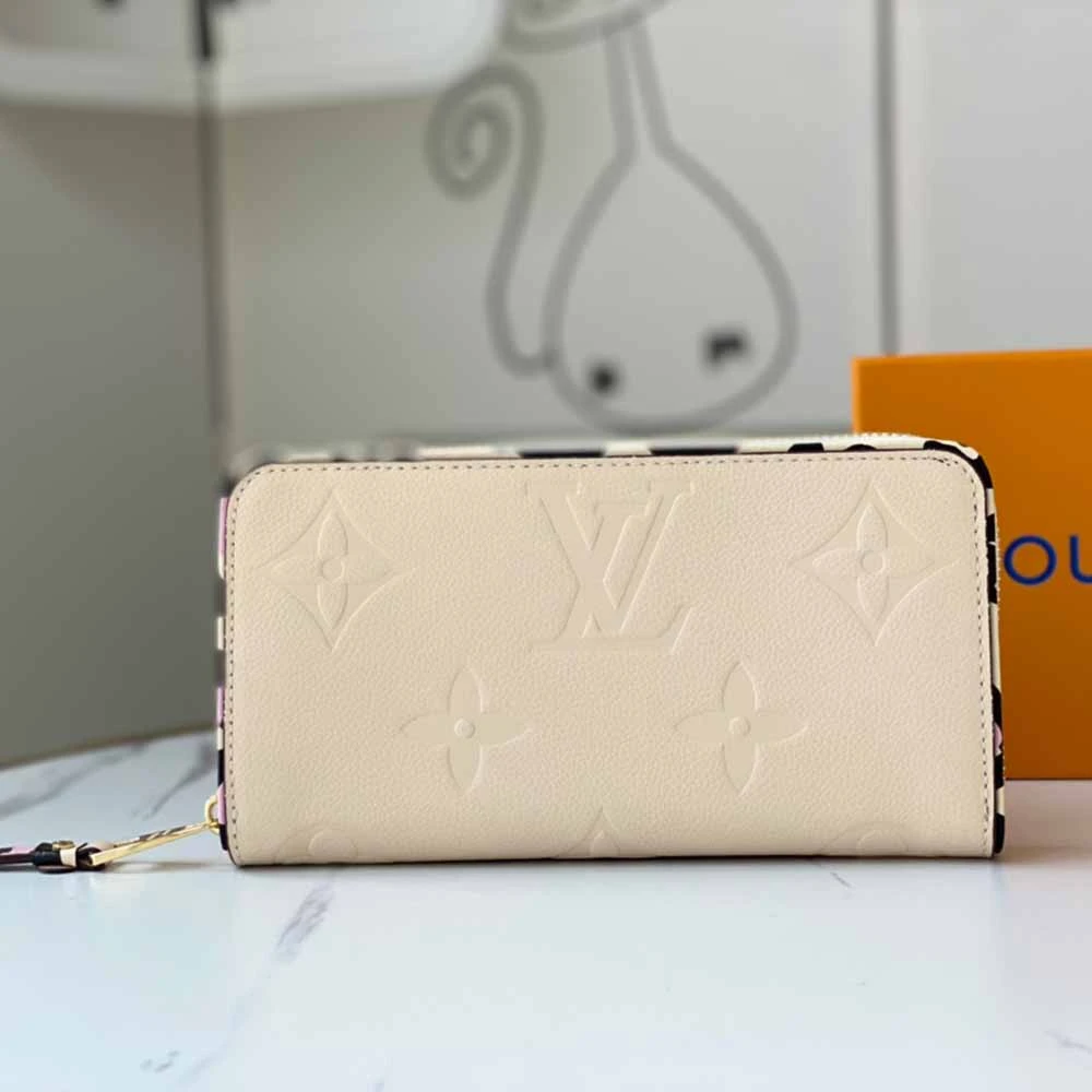 Louis Vuitton LEOPARD ZIPPY WALLET M80685 5 M
