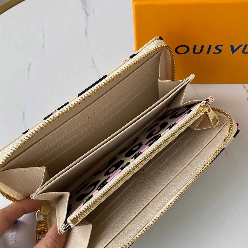 Louis Vuitton LEOPARD ZIPPY WALLET M80685 8 M