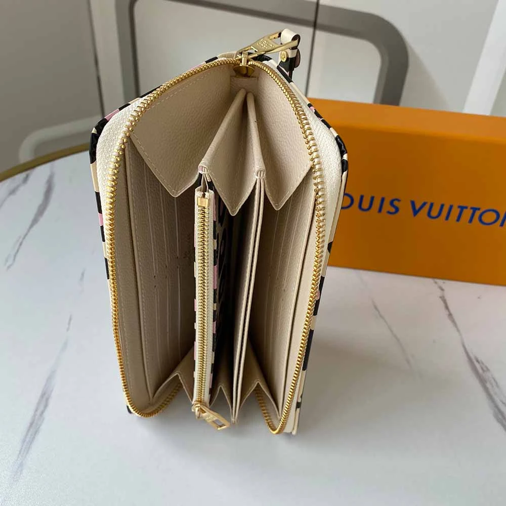 Louis Vuitton LEOPARD ZIPPY WALLET M80685 9 M