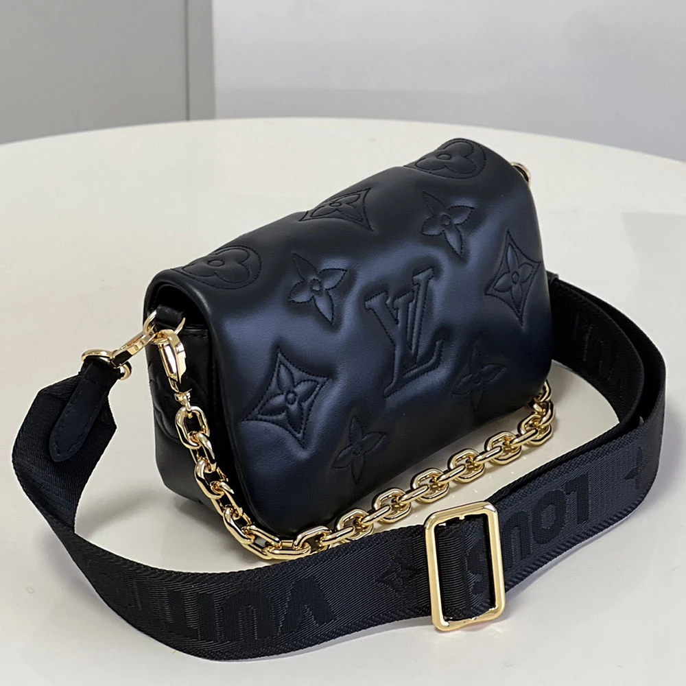 Louis Vuitton AAA- Wallet On Strap Bubblegram 5 M