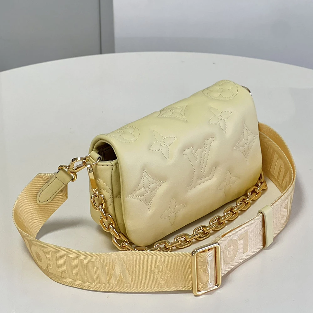 Louis Vuitton AAA- Wallet On Strap Bubblegram 10 M