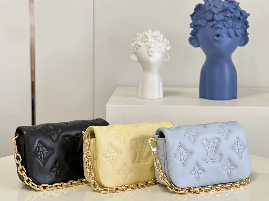 Louis Vuitton AAA- Wallet On Strap Bubblegram 1 M