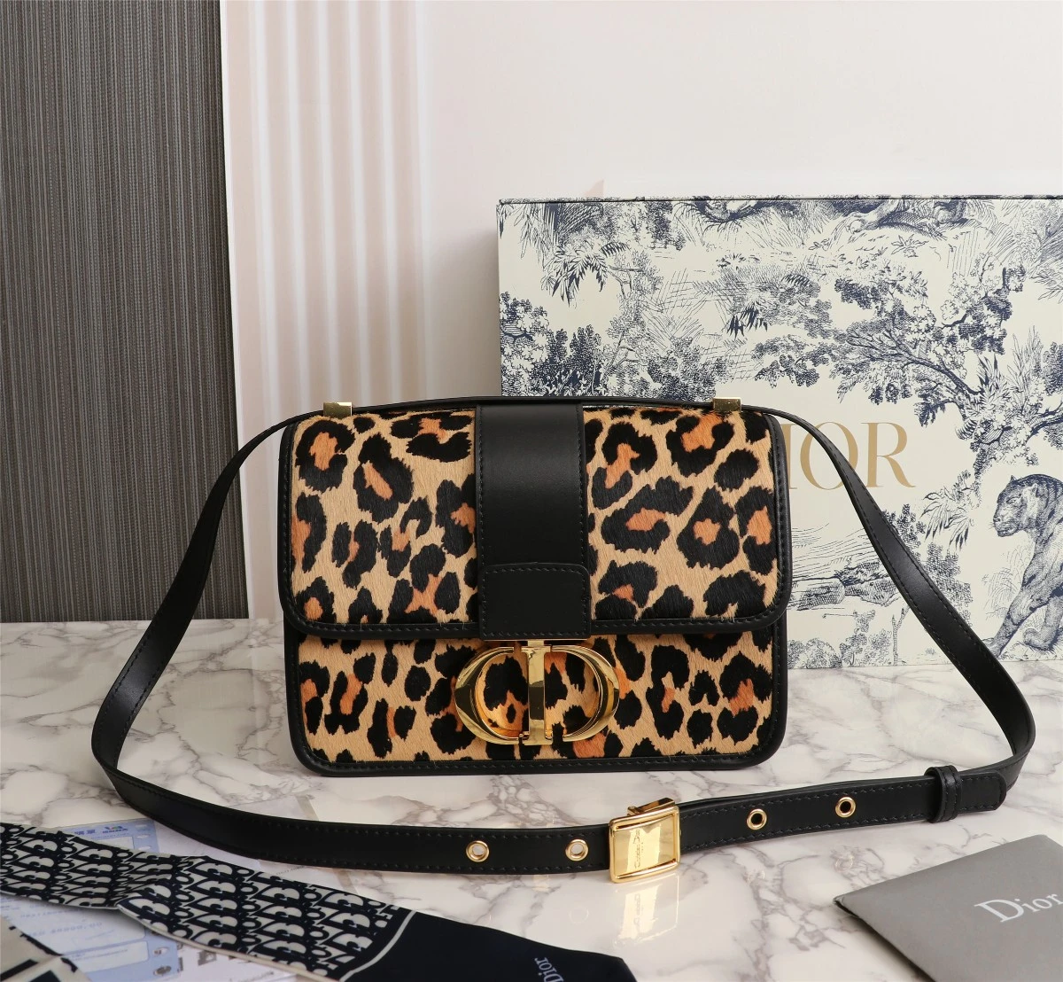 Dior AAA-Leopard 30 MONTAIGNE BAG 1 MUZ