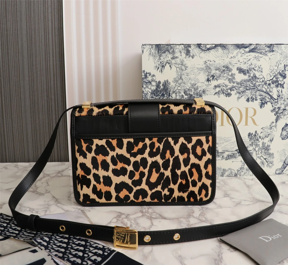 Dior AAA-Leopard 30 MONTAIGNE BAG 4 MUZ