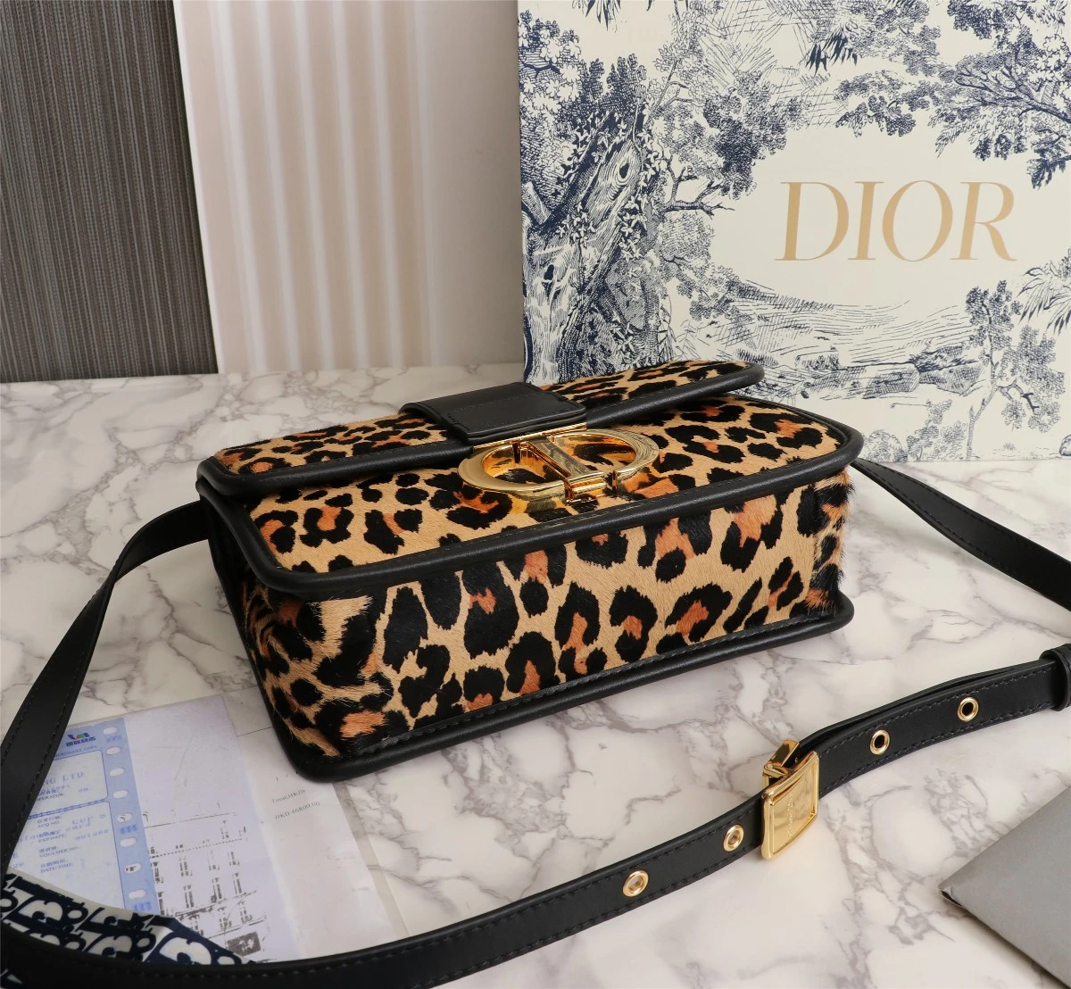 Dior AAA-Leopard 30 MONTAIGNE BAG 5 MUZ