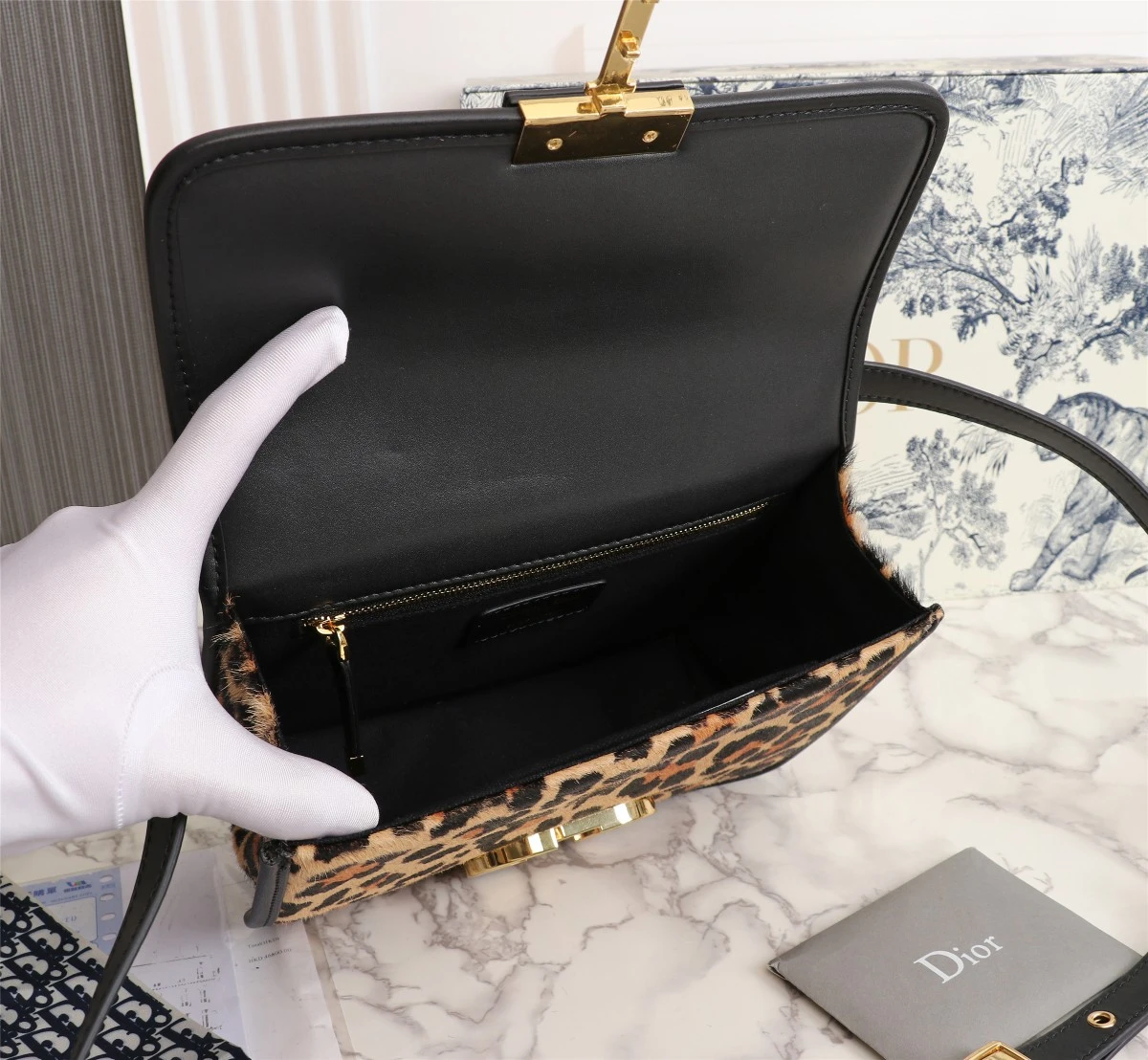 Dior AAA-Leopard 30 MONTAIGNE BAG 7 MUZ