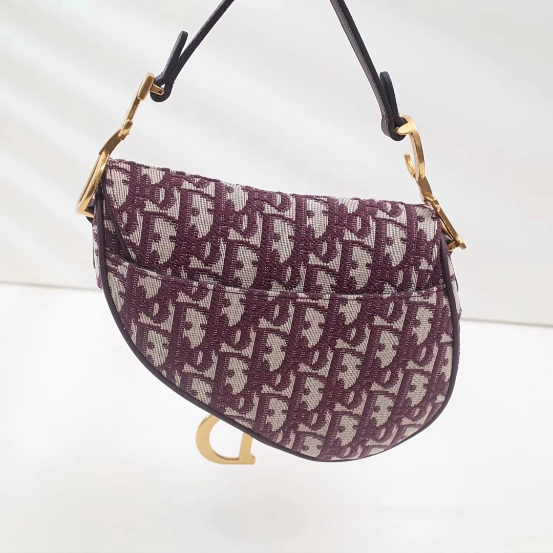 Dior Mini Oblique Saddle Bag 4 M