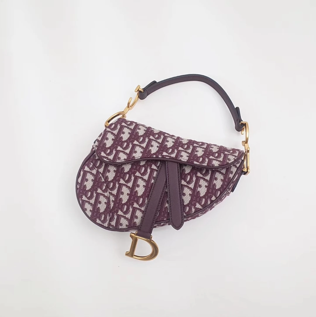 Dior Mini Oblique Saddle Bag 1 M