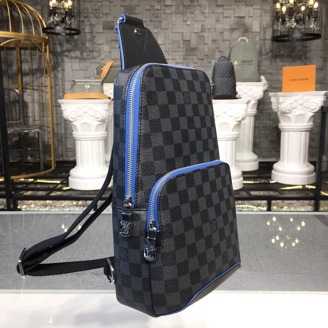 Louis Vuitton Avenue Sling Bag Monogram Damier 2 N
