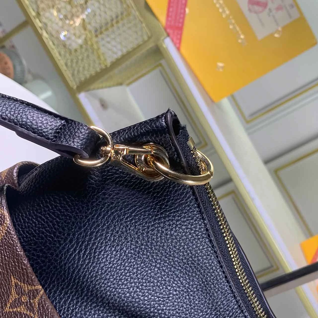 Louis Vuitton MAIDA N40369 BLACK/WHITE 7 N