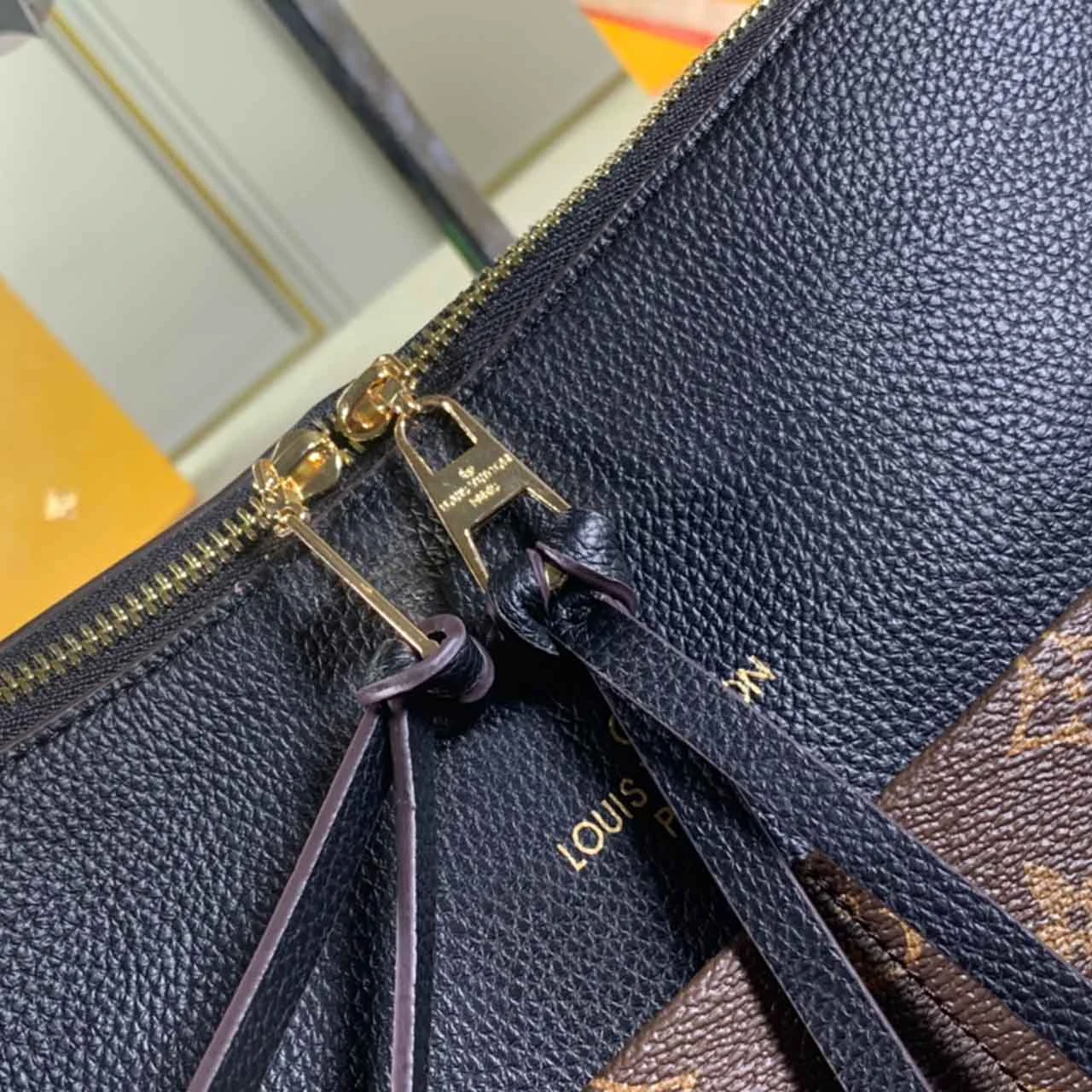 Louis Vuitton MAIDA N40369 BLACK/WHITE 6 N