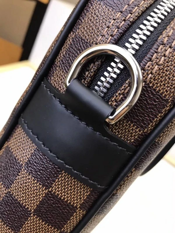 Louis Vuitton PORTE-DOCUMENTS VOYAGE PM N41466 Brown Plaid 6 N Brown Plaid