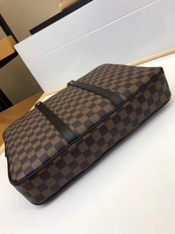 Louis Vuitton PORTE-DOCUMENTS VOYAGE PM N41466 Brown Plaid 4 N Brown Plaid