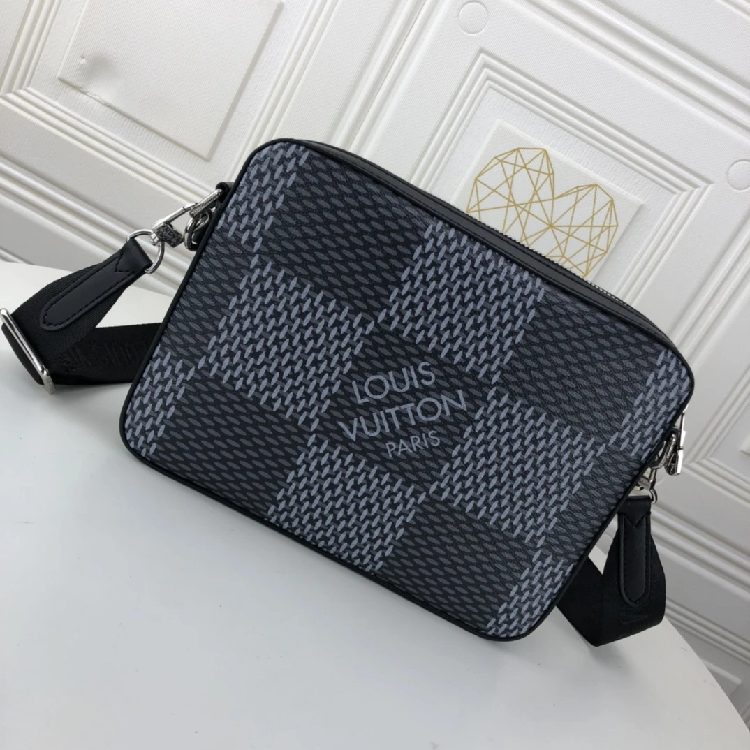 Louis Vuitton TRIO MESSENGER N50017 BLACK/GREY 6 N