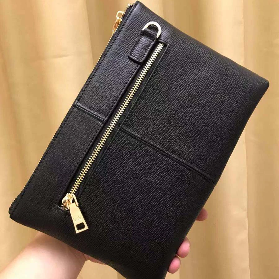 Prada Saffiano Leather Pouch 2 Prapoh