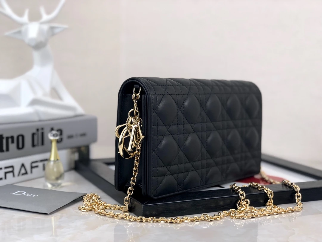 Dior Lady Pouch Black/Pink 1 S