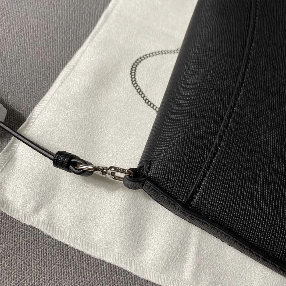 Prada Saffiano leather Mini Pouch 9 SAFFIANO