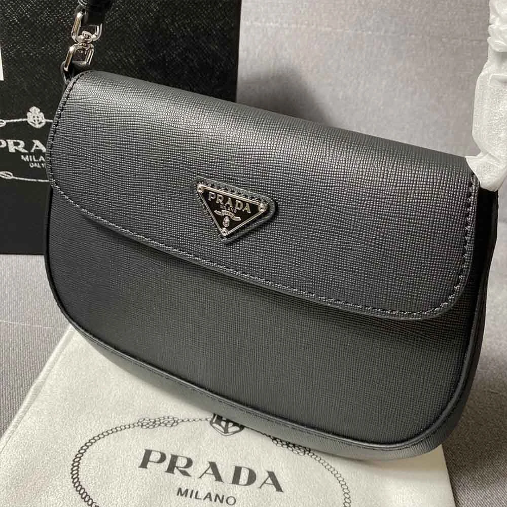 Prada Saffiano leather Mini Pouch 5 SAFFIANO