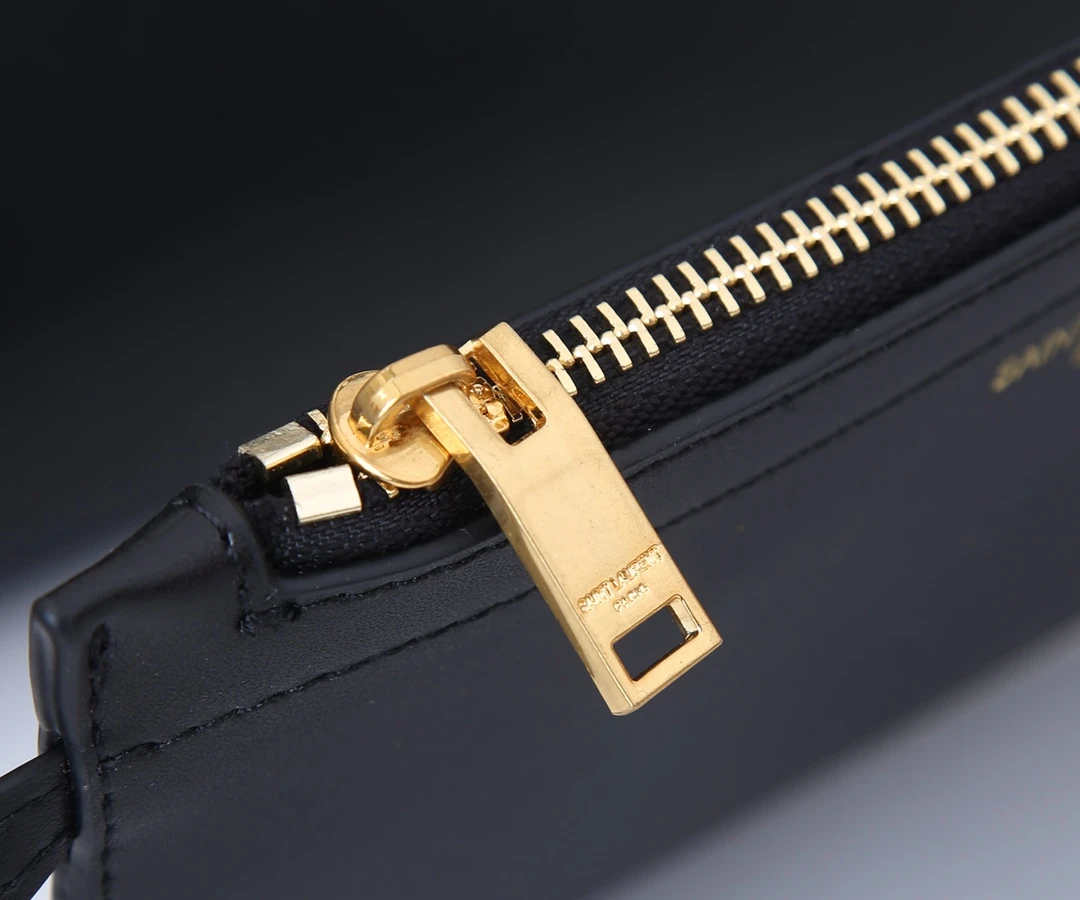 YSL Bold East/West Shopping Bag In Grained Leather 4 YSL