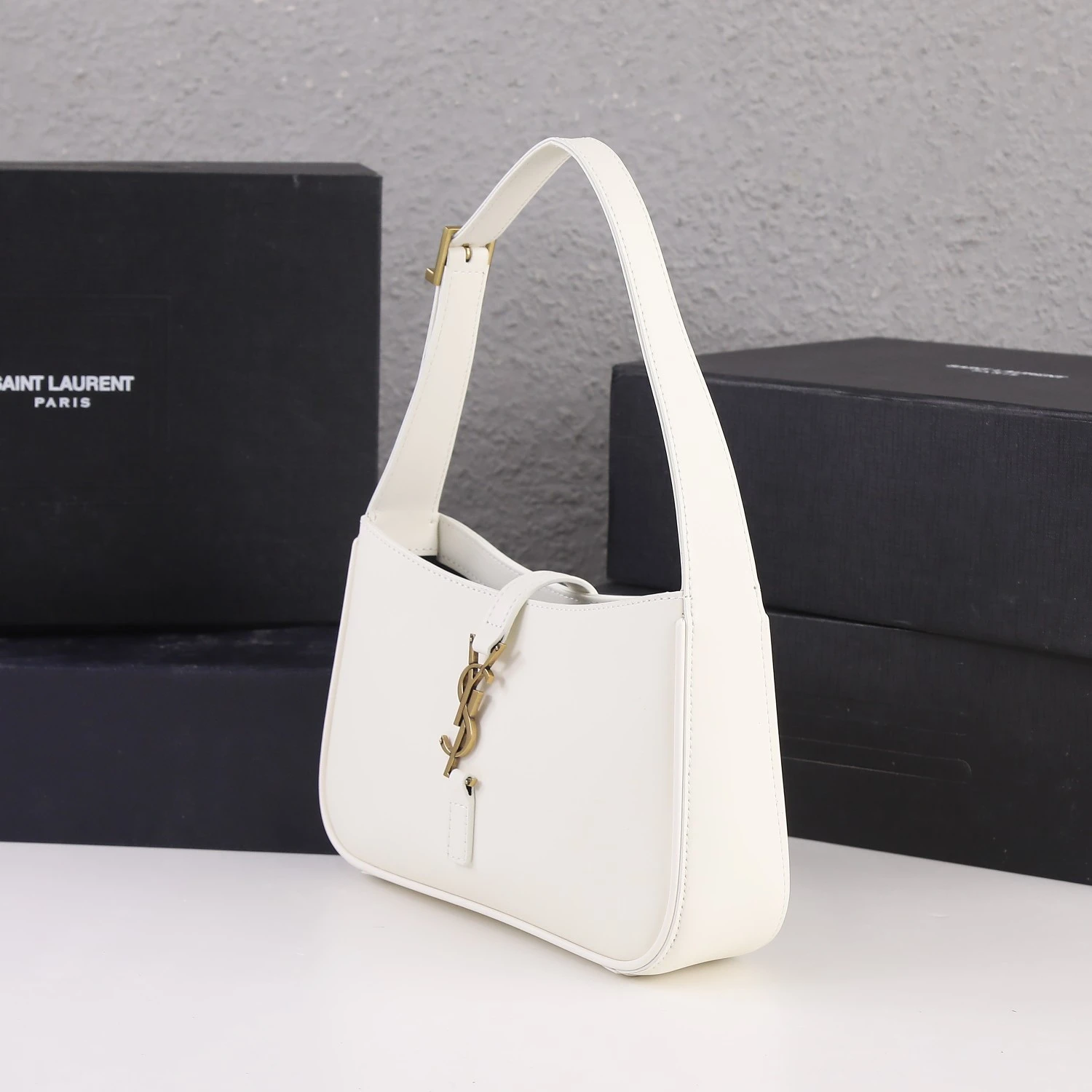 YSL Le 5 a 7 Hobo Bag In Smooth Leather- 3 Colors 12 YSL