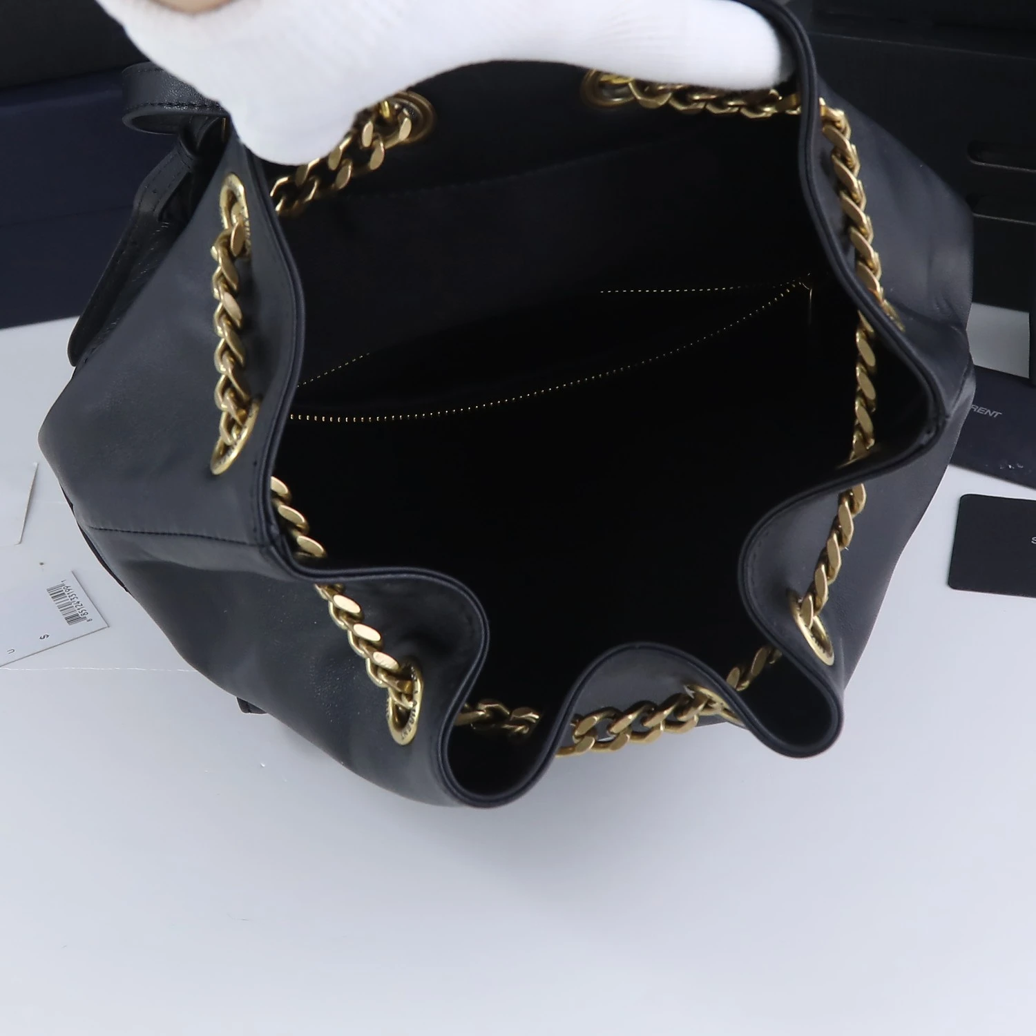 YSL Joe Backpack In Lambskin 6 YSL