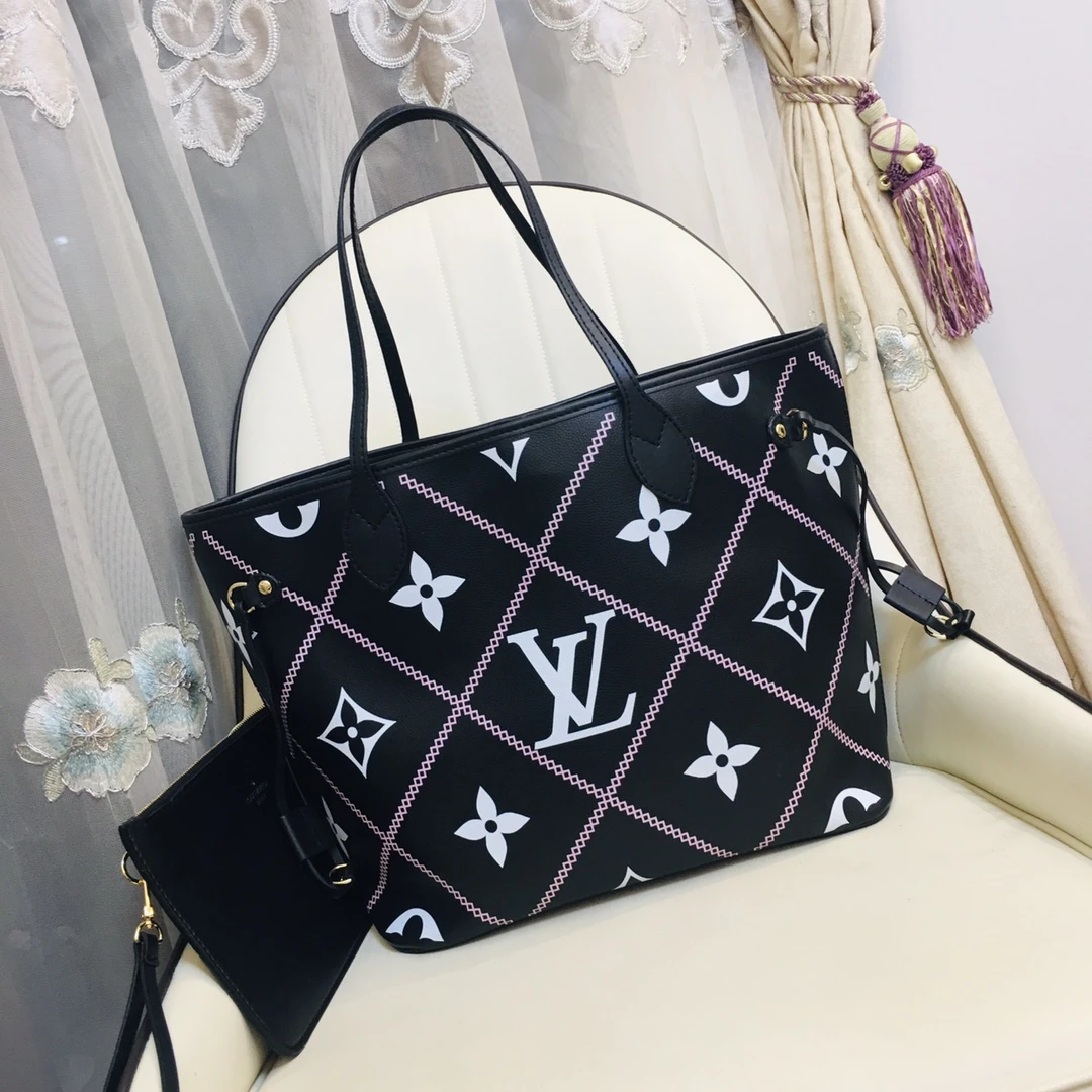 Louis Vuitton NEVERFULL MM M40996 3 blk