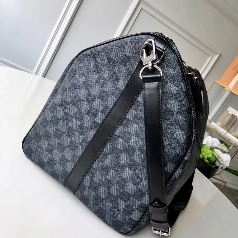 Louis Vuitton KEEPALL BANDOULIeRE 45/50/55 12 blkp