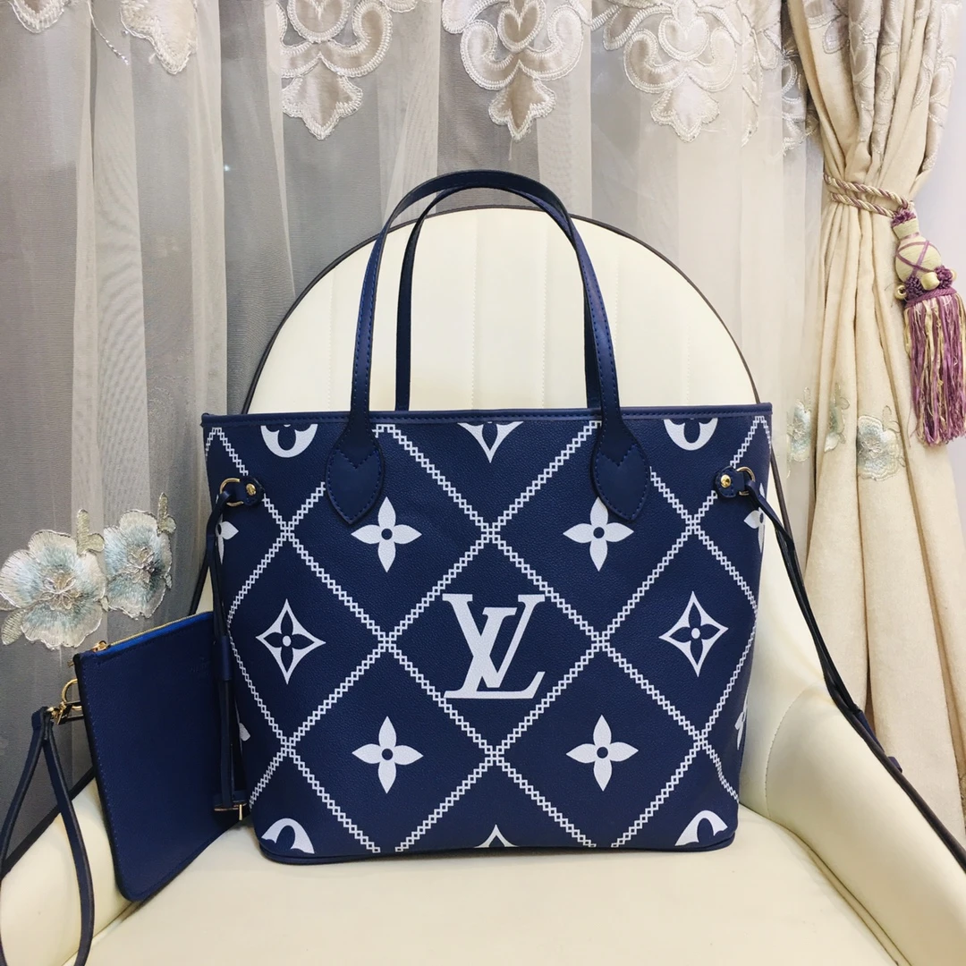 Louis Vuitton NEVERFULL MM M40996 11 blue