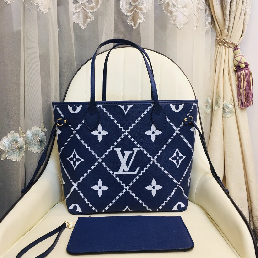 Louis Vuitton NEVERFULL MM M40996 13 blue