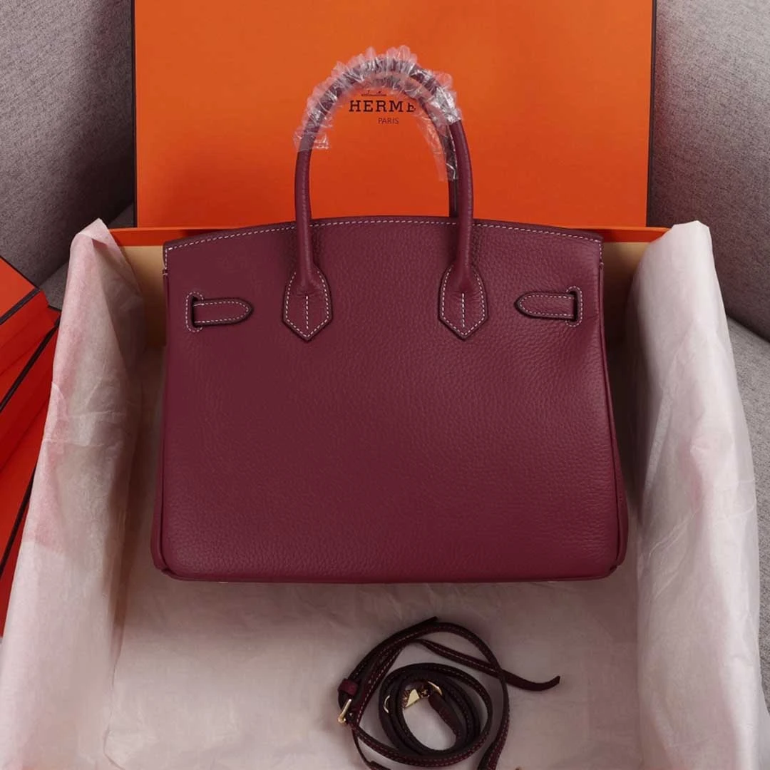 Hermes AAA-Birkin 25/30/35 Bag BEIGE/ORANGE/NAVY 12 brikin