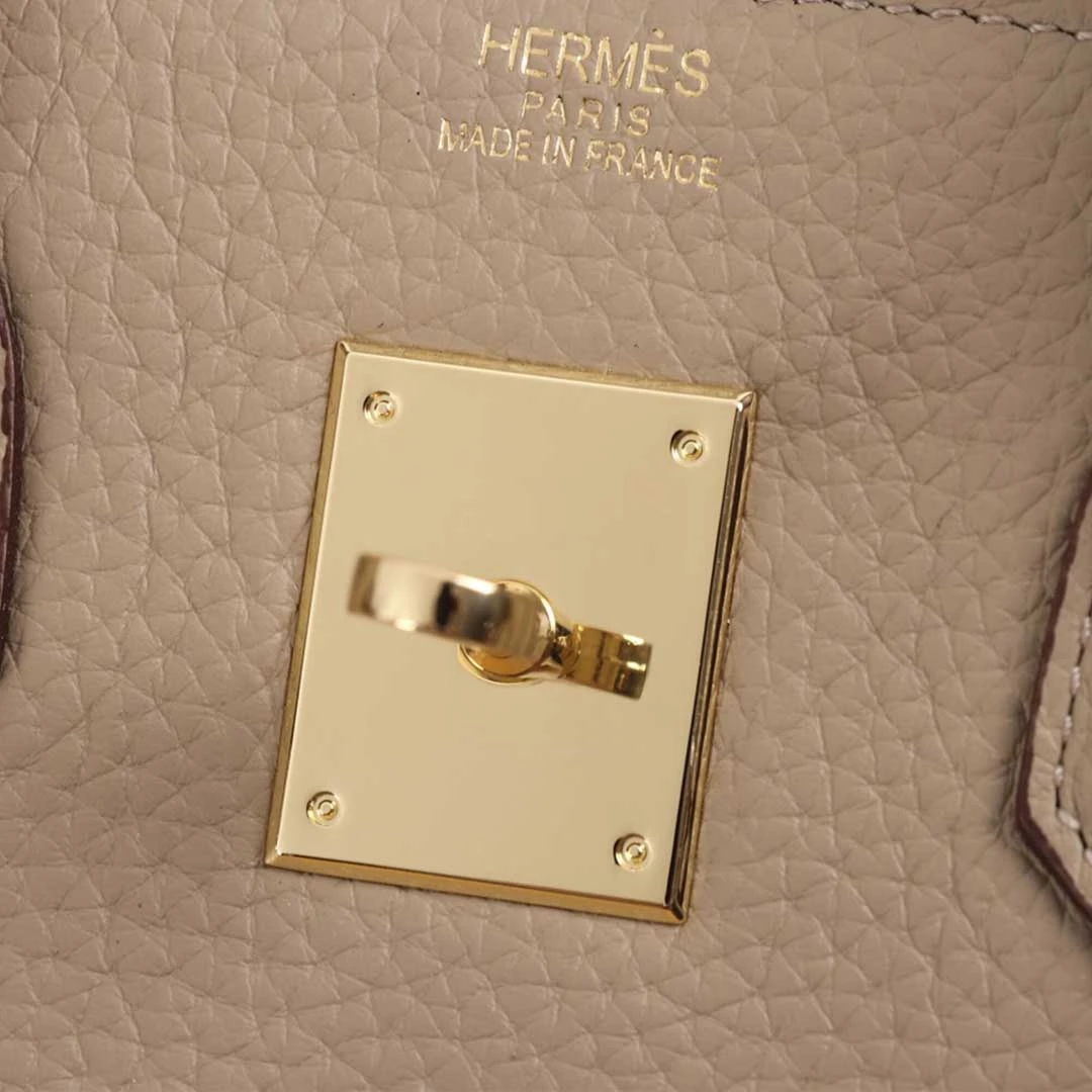 Hermes AAA-Birkin 25/30/35 Bag BEIGE/ORANGE/NAVY 6 brikin