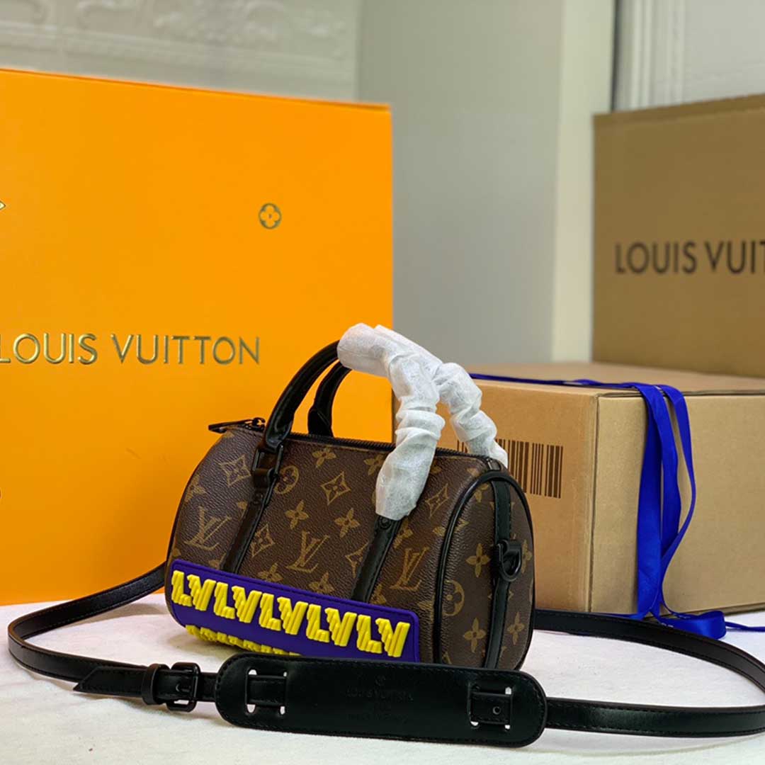 Louis Vuitton Rubber Collection-KEEPALL XS M66876 8 m